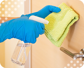 徹底した衛生管理